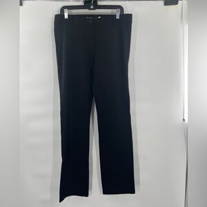Betabrand black trousers pants rayon nylon spandex blend size XL